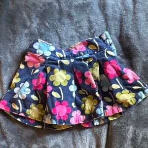 Gymboree Floral Skort - Blue, Pink, Yellow